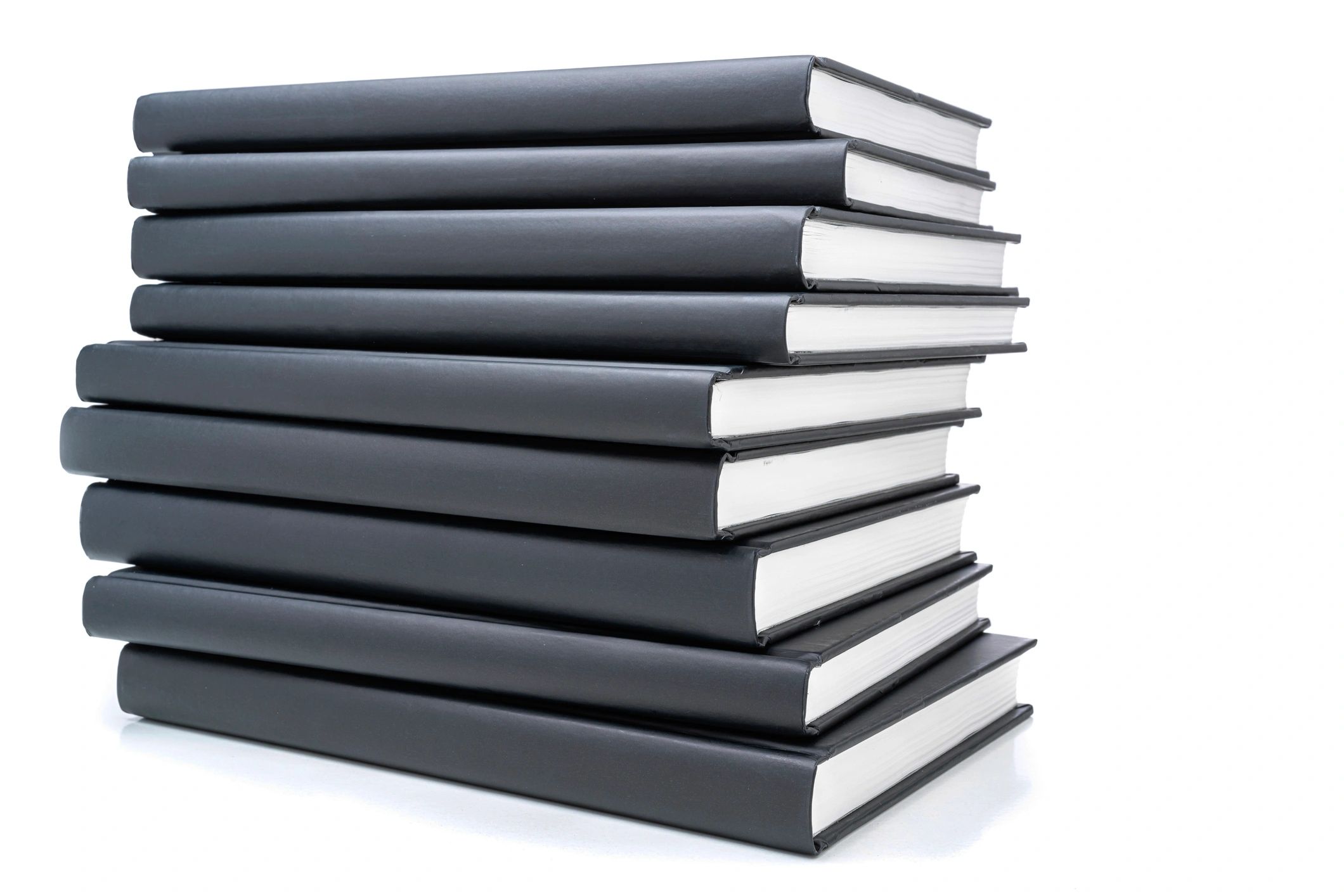 Stack of books representing a customer avatar